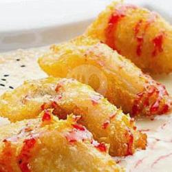 Pisang Goreng Strawberry