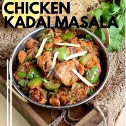 Chicken Kadai Masala Free Naan