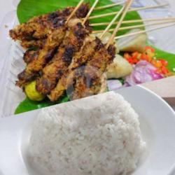 Sate Ayam Klopo   Nasi