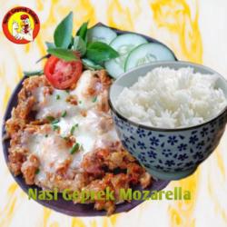 Nasi Geprek Mozarella