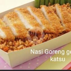 Nasi Goreng Geprek Katsu Mercon