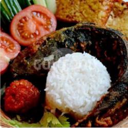 Nasi Lele Bakar