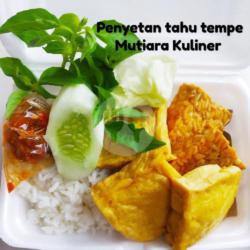 Penyetan Tahu Tempe Goreng