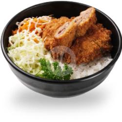 Menchi Beef Katsudon