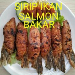 Baru...sirip Ikan Salmon Bakar