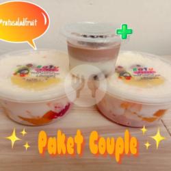 Paket Couple Salad Buah Segar