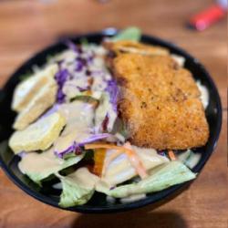 Salad Sayur Katsu Ayam