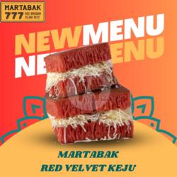 Martabak Red Velvet Keju