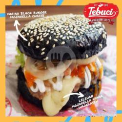 Black Burger Mozarella