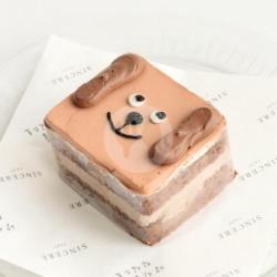 Choco Caramel Slice Cake