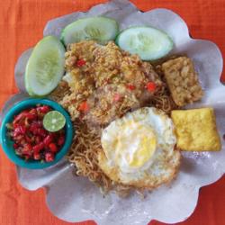 Promo Paket Mie Goreng Ayam Geprek Komplit   Telor