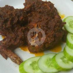 Paket Satam 1 (ayam Sambal Hitam Madura   Nasi)