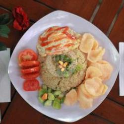 Nasi Goreng Kencur Plus Ayam