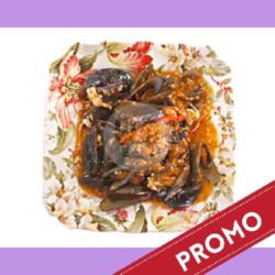 Kerang Hijau Saos Padang