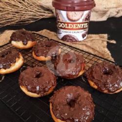 Donat Kampung Selai Choco Crunchy (3 Pcs) Di Goreng Dadakan