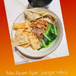 Mie Ayam Sehat Apet Pangsit Rebus