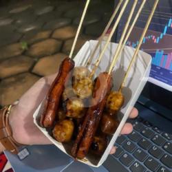 Sate Bakso Sapi Bakar