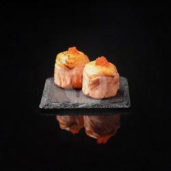 Aburi Salmon Mentai Nigiri