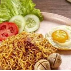 Indomie Goreng Telur Dadar,bakso Mas Joy