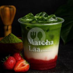 Strawberry Matcha Latte