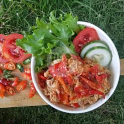 Rice Bowl Ayam Suwir Balado