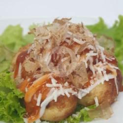 Takoyaki Sosis Keju