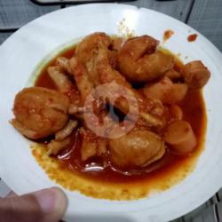 Bakso Sosis Ceker (mix) Pedas Manis