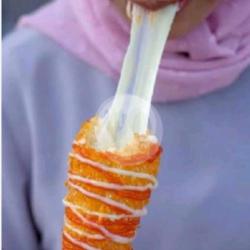Corndog Mozarella Saus Pedas Mayo