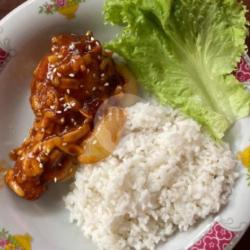 Nasi Ayam Saus Pedas Korea