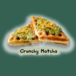 Crunchy Matcha Croffle 1 Pcs