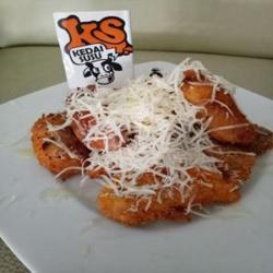 Pisang Kremes Keju