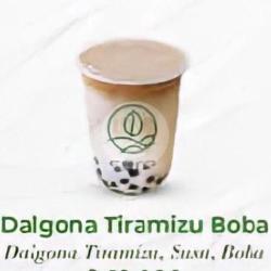 Dalgona Tiramizu Boba