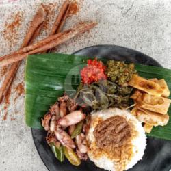 Nasi Padang Cumi Cabe Ijo