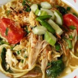 Mie Godog Ayam Telor Bumbu Madura