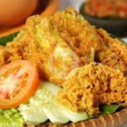 Nasi Telur Terong Goreng Kremes