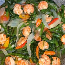 Tumis Kangkung Udang
