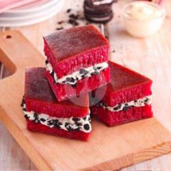 Martabak Red Velvet Keju Colat Biasa Ayam