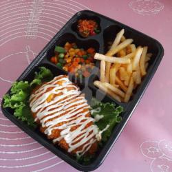 Paket Kentang Ayam Katsu Mixvegetable