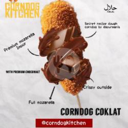 Corndog Mozarella Coklat Medium