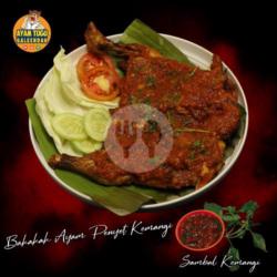 1 Ekor Bakakak Goreng Penyet Sambel Kemangj