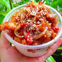 Ricebowl Ayam Crispy Saus Teriyaki