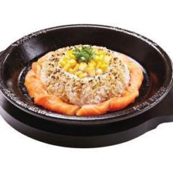 Salmon Pepper Rice