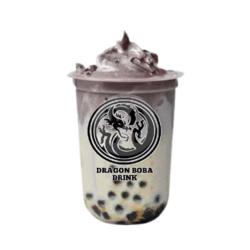 Dalgona Choco Hazelnut Milk Boba