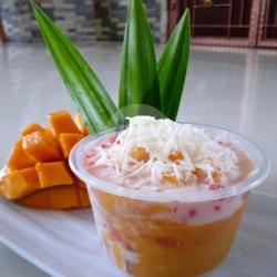 Mango Sago Dessert Topping Keju