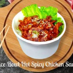 Rice Bowl Chicken Hot Spicy Sauce