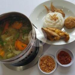 Sup Sayur   Ayam Gr Komplit   Nasi