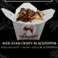 Ricebox - Nasi Ayam Crispy Blackpepper