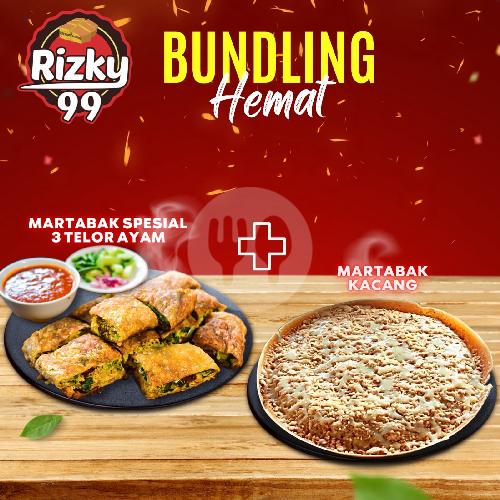 Martabak Kacang + Martabak Spesial 3 Telor Ayam