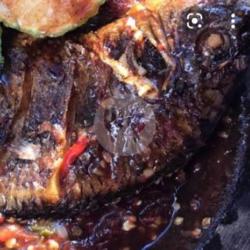 Nila Bakar Penyet Kemangi Nasi