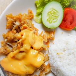 Ayam Crispy Geprek Keju